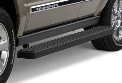 APS - APS IStep 5" Running Boards Black for 06-11 Jeep Commander IB10EAJ5B