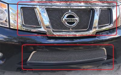 APS - APS Wire Mesh Grille-Polish for 08-15 Nissan Armada GR14GGG79T