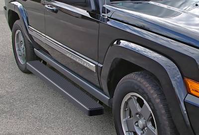APS - APS IStep 5" Running Boards Black for 05-10 Grand Cherokee IB10EAJ8B