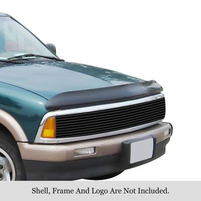 APS - APS Stainless Billet Grille Black 94-97 Chevrolet S10/Blazer GR03HEB33J