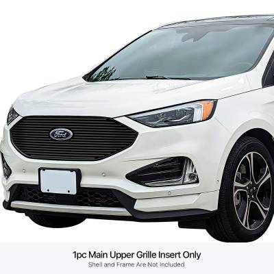 APS - APS Stainless Billet Grille Black 19-22 Ford Edge ST/Line GR06FEB94J