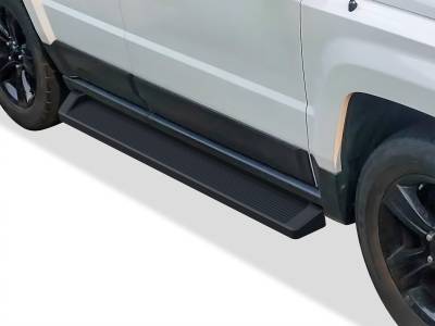APS - APS IRunning Running Boards Black for 07-17 Jeep Patriot IB10RAI2B