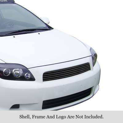 APS - APS Stainless Billet Grille Black for 05-10 Scion TC GR20FFJ18J