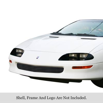 APS - APS Stainless Billet Grille Black 93-97 Chevrolet Camaro GR03HFJ00J