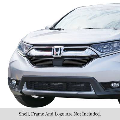 APS - APS Stainless Billet Grille Black 17-19 Honda CR-V GR08FFD22J