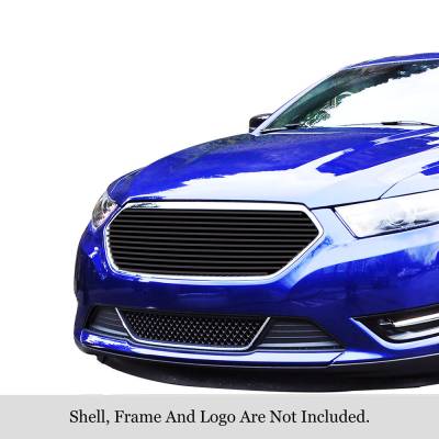 APS - APS Stainless Billet Grille Black 13-19 Ford Taurus SHO GR06FEI37J