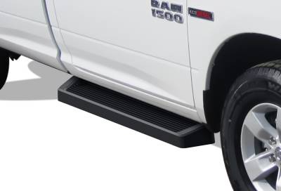 APS - APS IB04RAG8B IRunning Running Boards Black for 09-18 RAM 1500/HD Reg