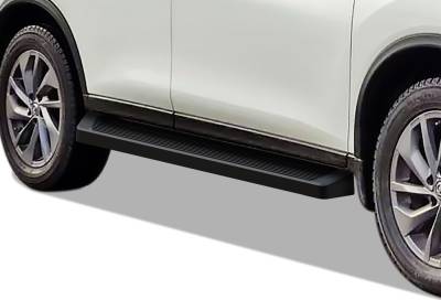APS - APS IRunning Running Boards Black for 14-20 Nissan Rogue IB14RBF9B
