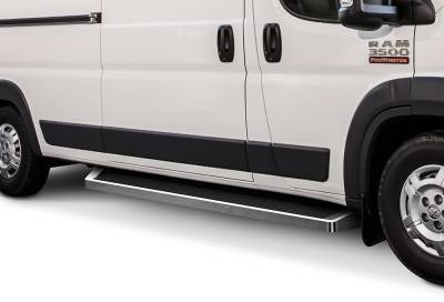 APS - APS IB04RDJ1A IRunning Running Boards Polish for 14-25 RAM Promaster LWB