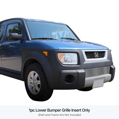 APS - APS Stainless Billet Bumper Grille Polish 03-06 Honda Element GR08HGA02S