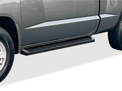 APS - APS IRunning Running Boards Black for 05-11 Dodge Dakota Club IB04RJF4B