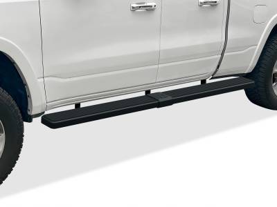 APS - APS IB04SBE8LB IStep W2W 6" Running Boards Black for 19-25 RAM 1500 Crew