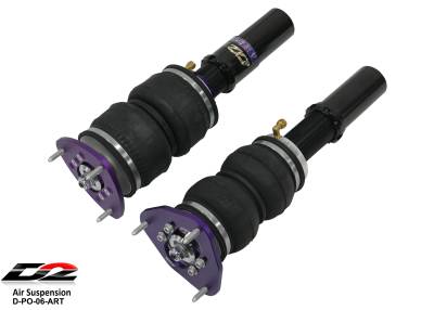 D2 Racing - D2 Racing D-PO-06-ART Air Struts 05-12 Porsche Boxster 06-13 Porsche Cayman RWD