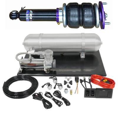 D2 Racing - D2 Racing AR-BM-12-2-ARVEL Air Struts w/Element Manag. for 06-10 BMW 5 Series