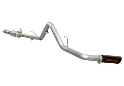 Stillen - Stillen 509361 Cat Back Exhaust w/Black Tip for 21+ Ford F150