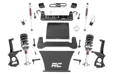 Rough Country Suspension Systems - Rough Country 111640 6" Rear M1 Mono Leaf Lift Kit for 25-26 Silverado 1500 RWD