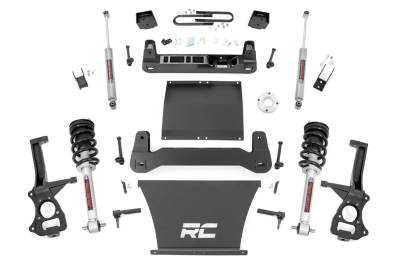 Rough Country Suspension Systems - Rough Country 111531 6" Rear N3 Lift Kit w/Mono Leaf for 25-26 Sierra 1500 RWD