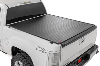 Rough Country Suspension Systems - Rough Country 50123551 Hard Roll-up Tonneau Cover 07-13 Silverado/Sierra 5.8'