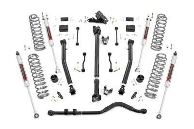 Rough Country Suspension Systems - Rough Country 91540 3.5" M1 Suspension Lift Kit for 24-26 Jeep Wrangler JL 4DR