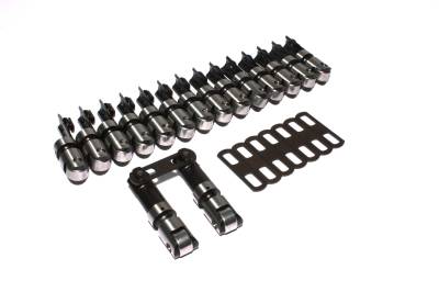 COMP Cams - COMP Cams 888-16 Endure-X Solid Roller Lifters Vertical Link Chevy 16Pc