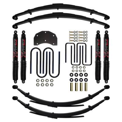 Skyjacker - Skyjacker F860MKS-B 6" Lift Kit w/Black Max Shocks for 86-21 Ford Expedition