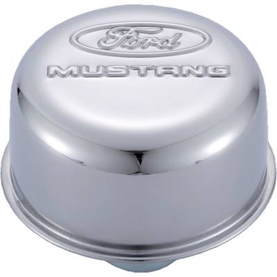 Ford Performance Parts - Ford Perf. 302-220 3" Push-In Chrome Air Breather Cap for Ford 289/302/351W
