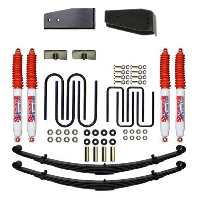 Skyjacker - Skyjacker F840TK-H 4" Suspension Lift Kit w/Hydro Shock for 80-98 Ford F250/F350