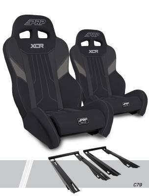 PRP - PRP A8001-PORXP-C79-203 XCR Suspension Seats Kit for RZR PRO XP/R Turbo S Pair
