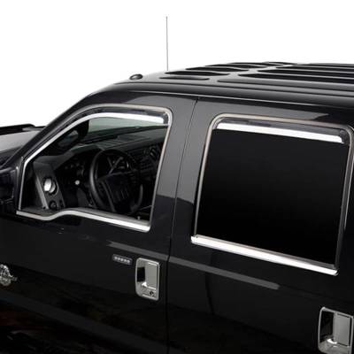 Putco - Putco 97560 Chrome Window Trim for 15-20 Ford F150/250