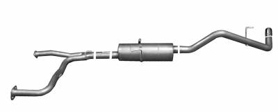 Gibson Performance Exhaust - Gibson Performance 12211 Single Cat-Back Exhaust System Aluminized