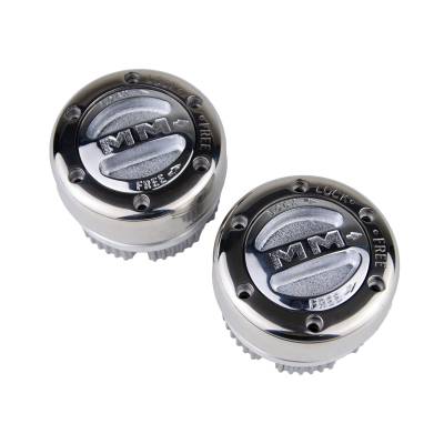 Mile Marker - Mile Marker 104 Premium Manual Locking Hubs Stainless Steel Dana-30/44 19-SPLINE
