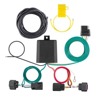 CURT - Custom Wiring Harness 4-Way Flat Output for RAM ProMaster 1500/2500/3500