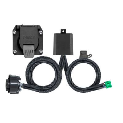 CURT - Custom Wiring Harness 7-Way RV Blade Output for Honda Pilot