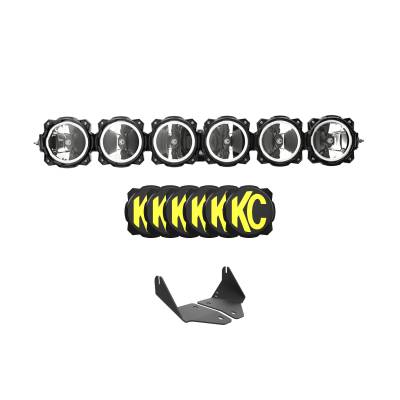 KC Hilites - KC HiLiTES 91342 39" Gravity LED Pro6 6-Light Bar Sys for 20+ Polaris RZR Pro XP
