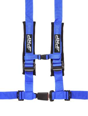 PRP - PRP 4-Point 2" Safety Belt Harness Buckle Latch Blue Each SBAUTO2B