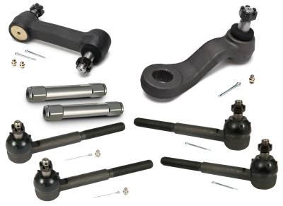 Ridetech - Ridetech 11369570 Steering Linkage Kit for 73-82 C10 Tie Rods Sleeves Idler Drag