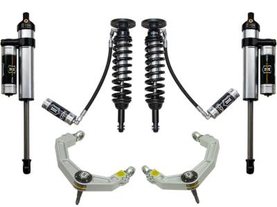 ICON Vehicle Dynamics - ICON K93004 Stage-4 1.75-2.63" Lift Kit w/Billet UCA for 09-13 Ford F150 4WD