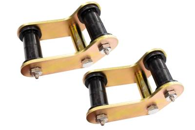Fishbone Offroad - Fishbone Offroad FB27251 Rear Greaseable Boomerang Shackles for 87-95 Wrangler