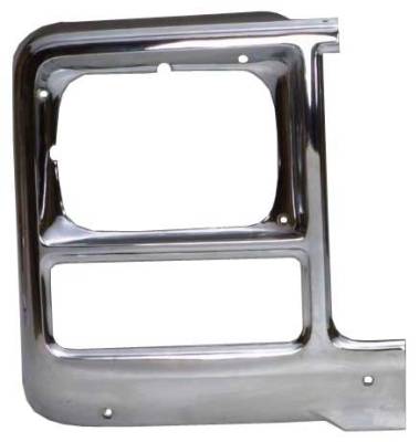 Auto Metal Direct - Auto Metal Direct X145-4080-3R RH Headlight Bezel for 80 Chevy/GMC C/K Truck SUV