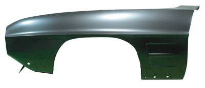 Auto Metal Direct - Auto Metal Direct X200-5569-L LH Front Fender for 69 Pontiac Firebird/Trans Am