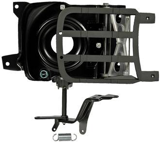 Auto Metal Direct - Auto Metal Direct W-500 Right Hand Headlamp Assembly for 69 Camaro Rally Sport