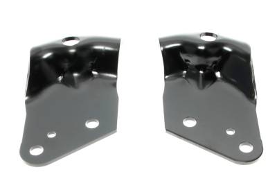 Auto Metal Direct - Auto Metal Direct W-556 Front Outer Bumper Brackets Pair for 70-73 Chevy Camaro