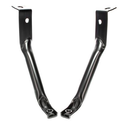 Auto Metal Direct - Auto Metal Direct W-580 Front Bumper Bracket Set for 73 Standard Camaro Non RS