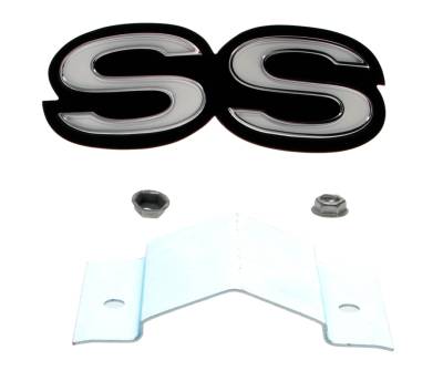 Auto Metal Direct - Auto Metal Direct W-612 "SS" Grille Emblem