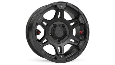 TeraFlex - TeraFlex 1058059 Nomad Off-Road Deluxe 17x8.5 5x5 -12mm Metallic Black
