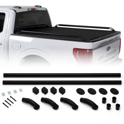 Putco - Putco 88864 Black Classic Locker Side Rails for 15-25 F150 5'7" Bed