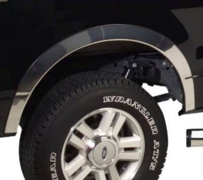 Putco - Putco 97267 Wheel Arch Trim Set for 21-25 Ford F150 Models