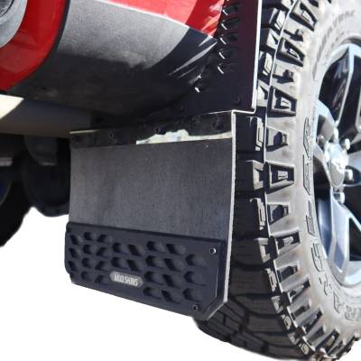 Putco - Putco 78260 Black HEX Mud Skins Front for 10-18 RAM 3500 Dually