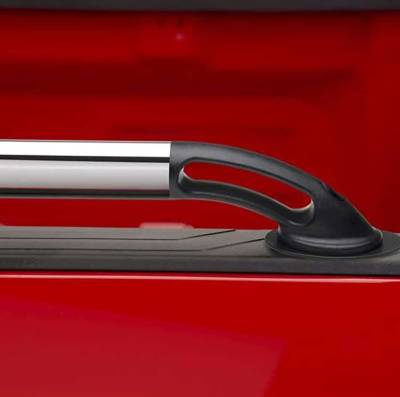 Putco - Putco 99855 Nylon Side Rails for 19-25 Silverado/Sierra 1500 5'8" Bed