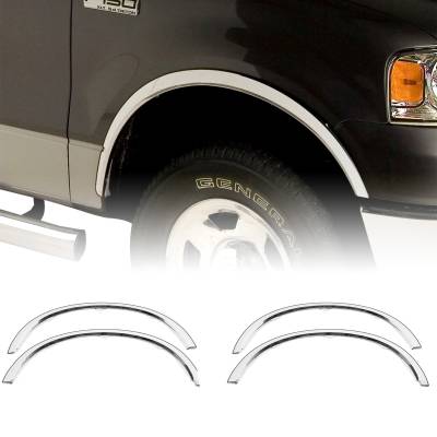 Putco - Putco 97265 Stainless Steel Fender Wheel Arch Trim Set for 15-17 Ford F150